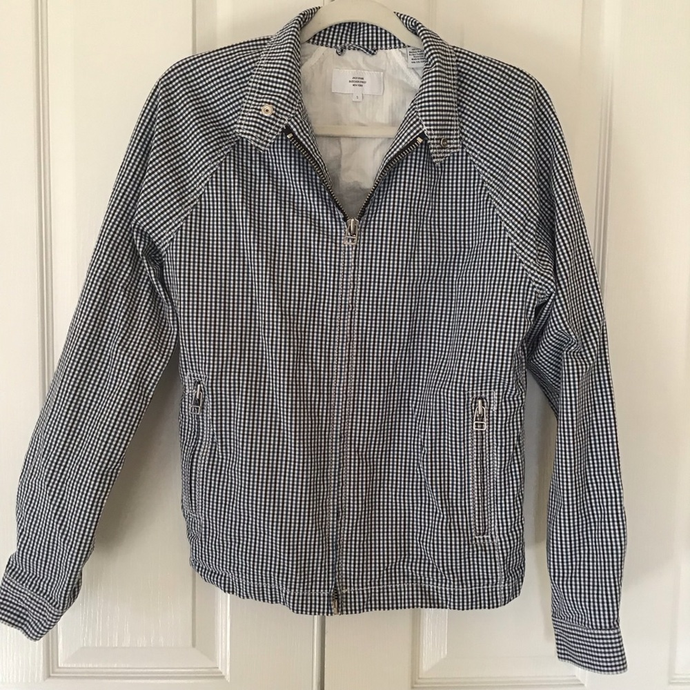 Jack Spade mini check preppy cotton jacket S